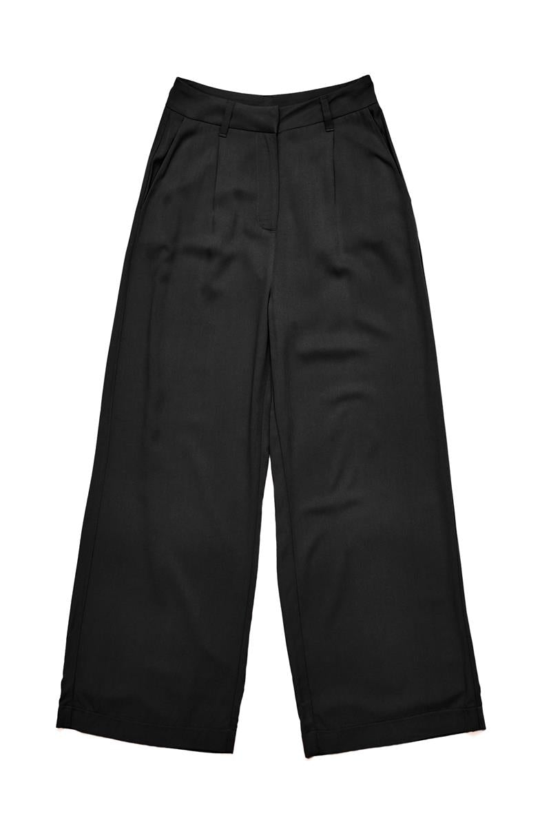 Pleated Viscose Pants