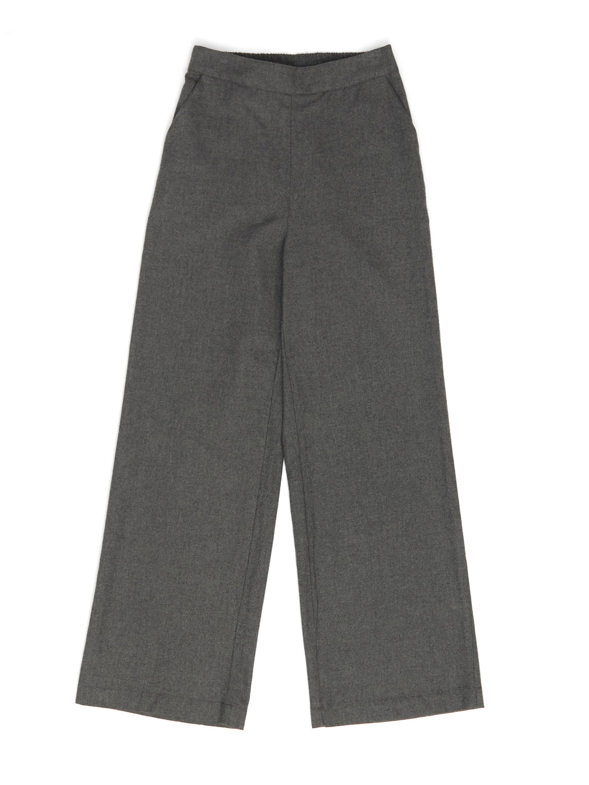 Wide Leg Flannel Pants