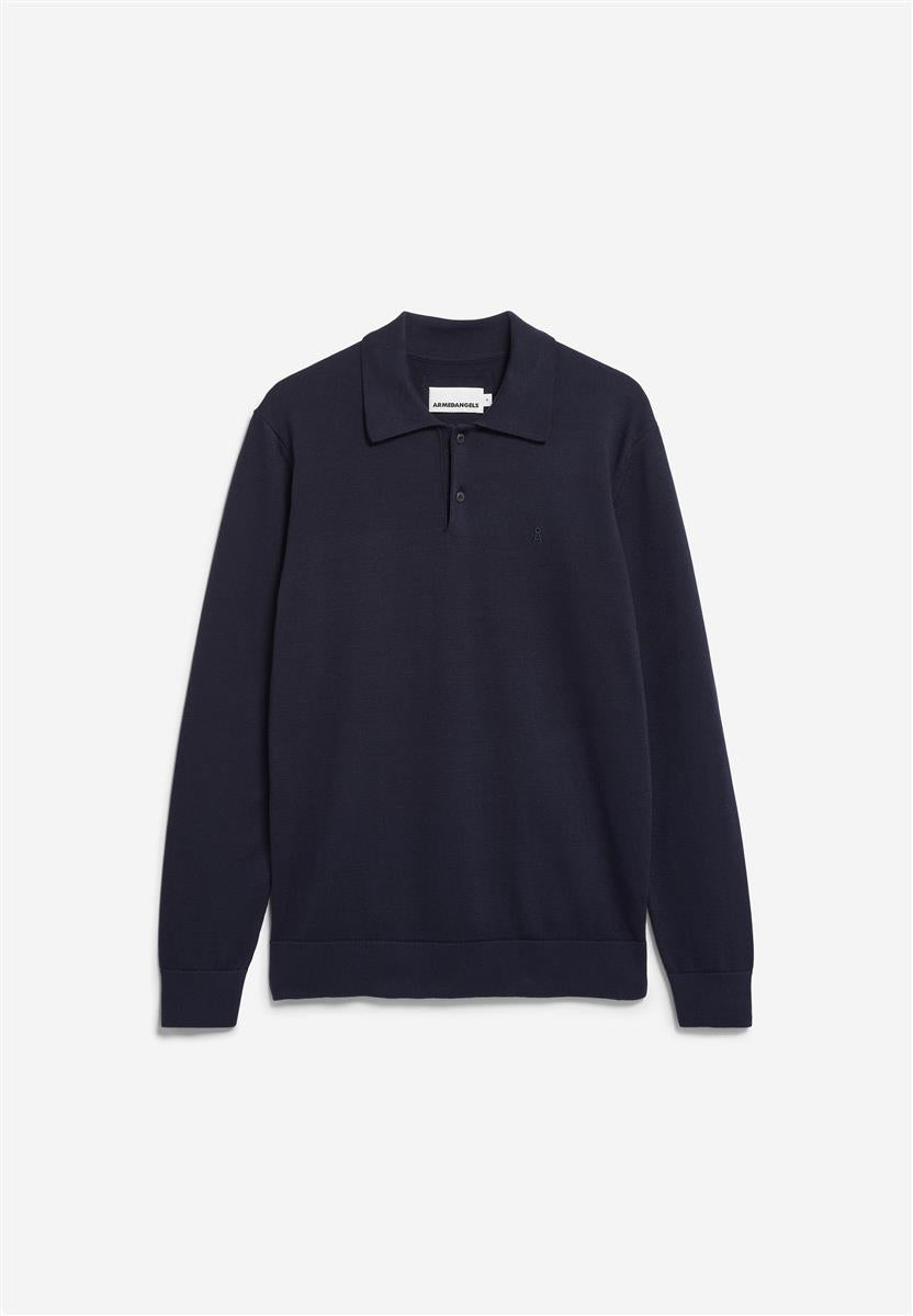 Longsleeve Knit Poloshirt