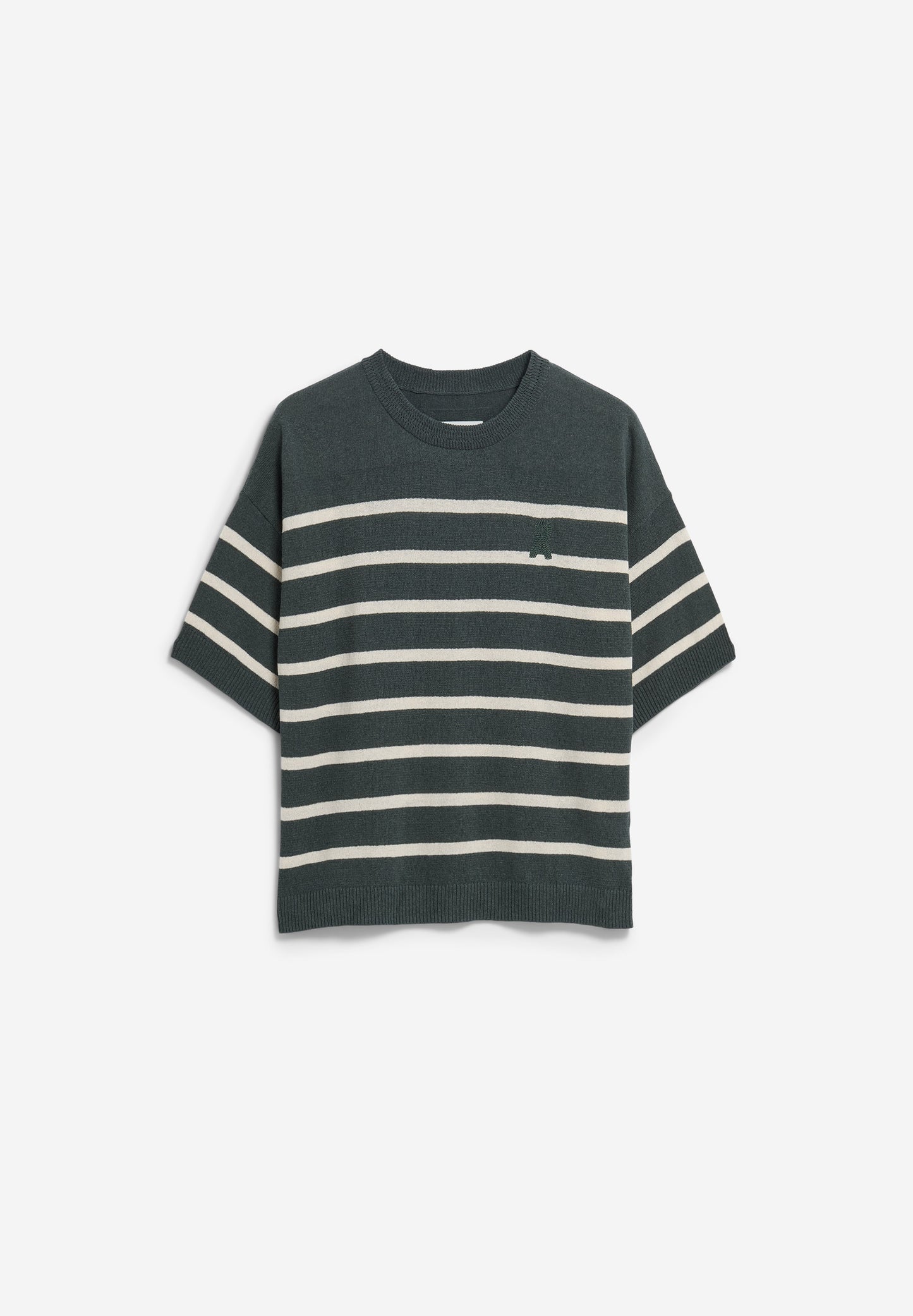 Stripe Linen Blend Sweater