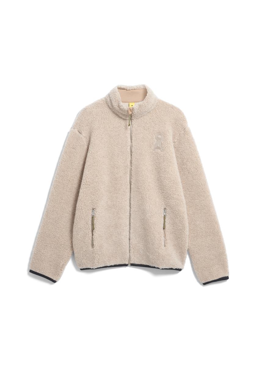 Wool Blend Fleece Jacket