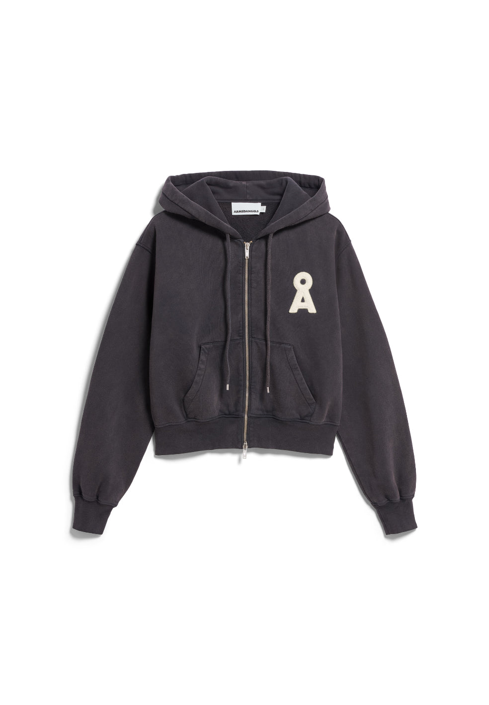 Cropped Zipper Sweat