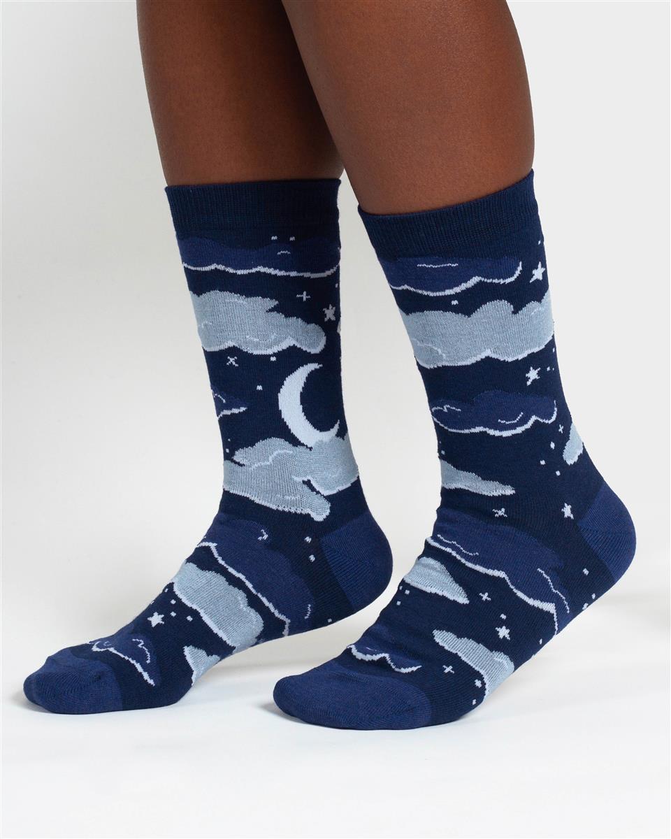 Cloudy Night Socks