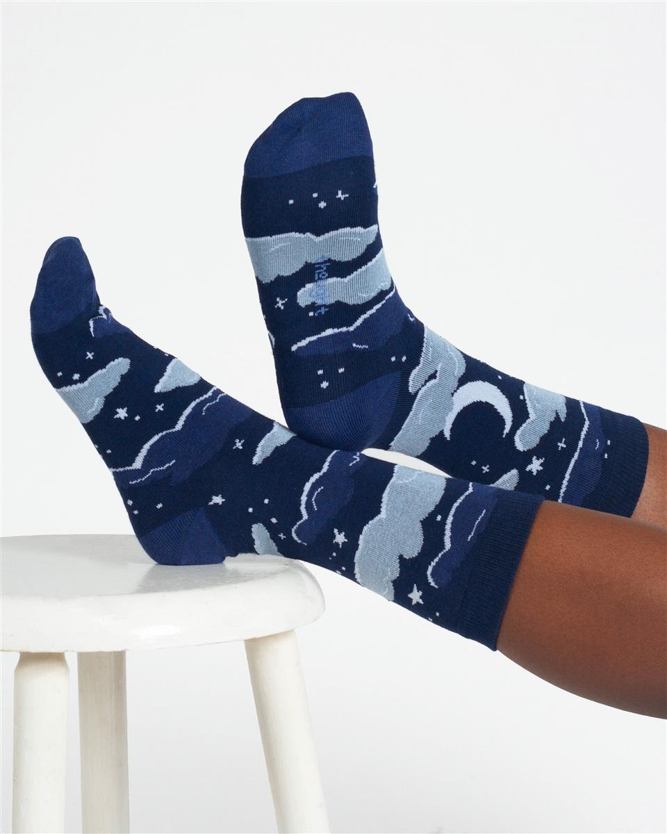 Cloudy Night Socks