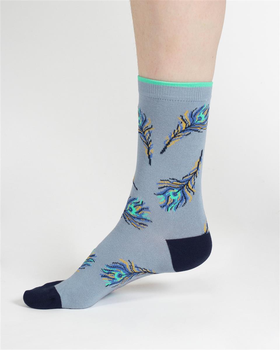 Peacock Gift Box of 4 Socks