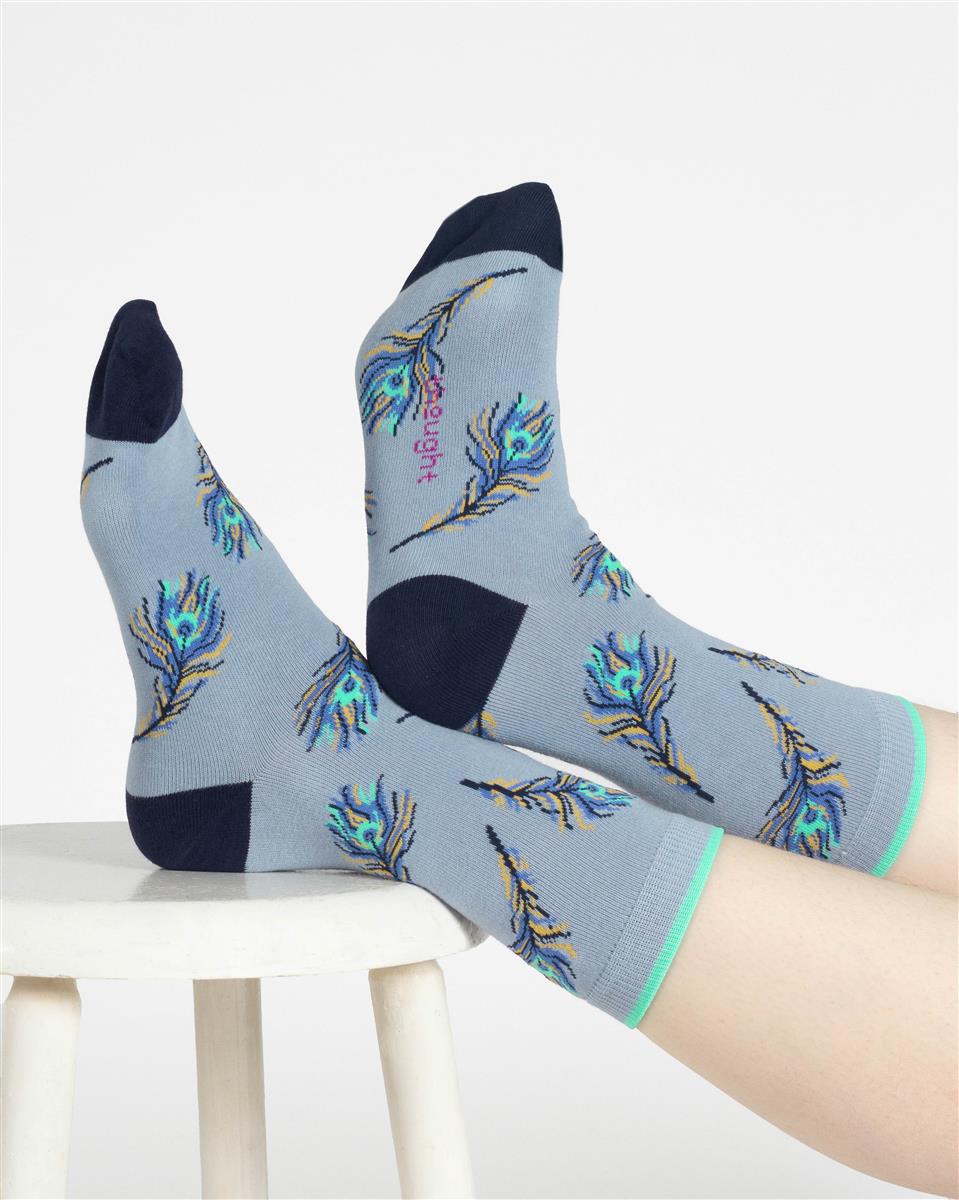 Peacock Gift Box of 4 Socks