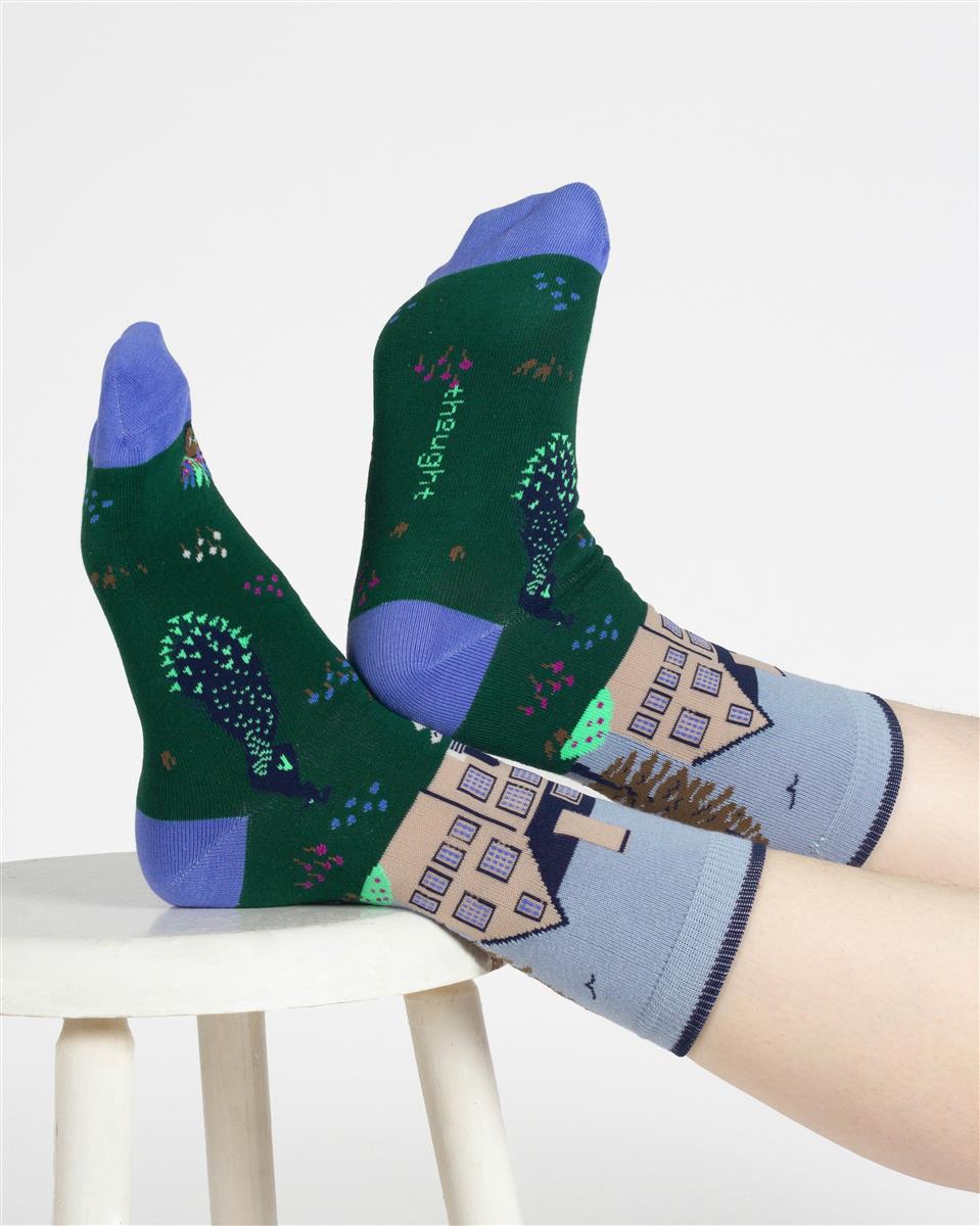 Peacock Gift Box of 4 Socks
