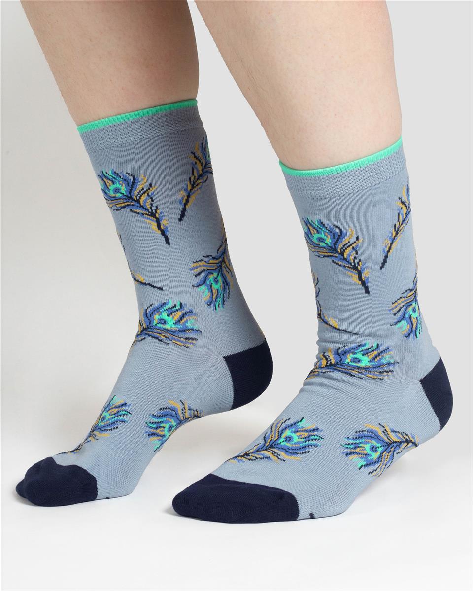 Peacock Gift Box of 4 Socks