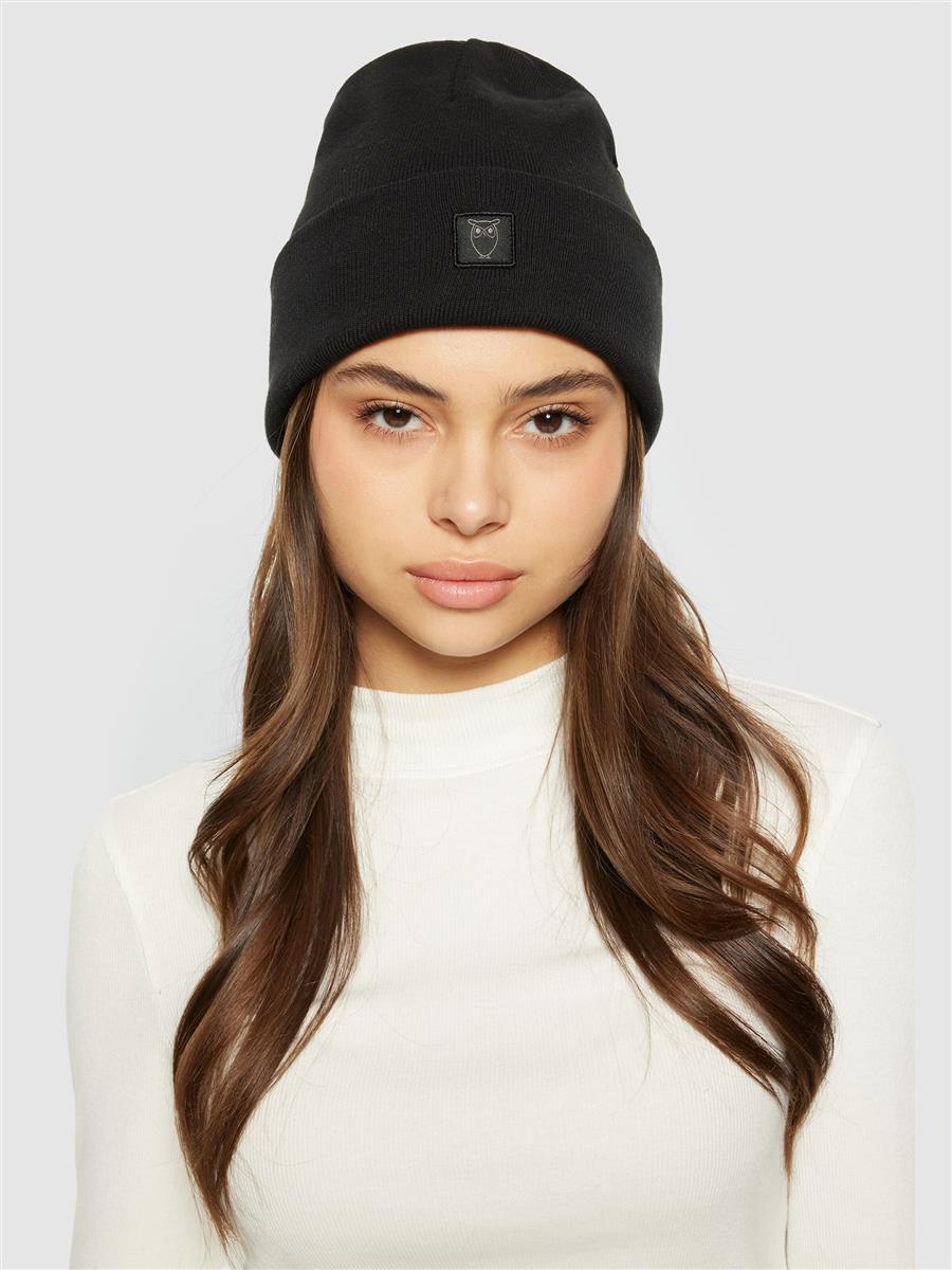 Knitted Rib Beanie
