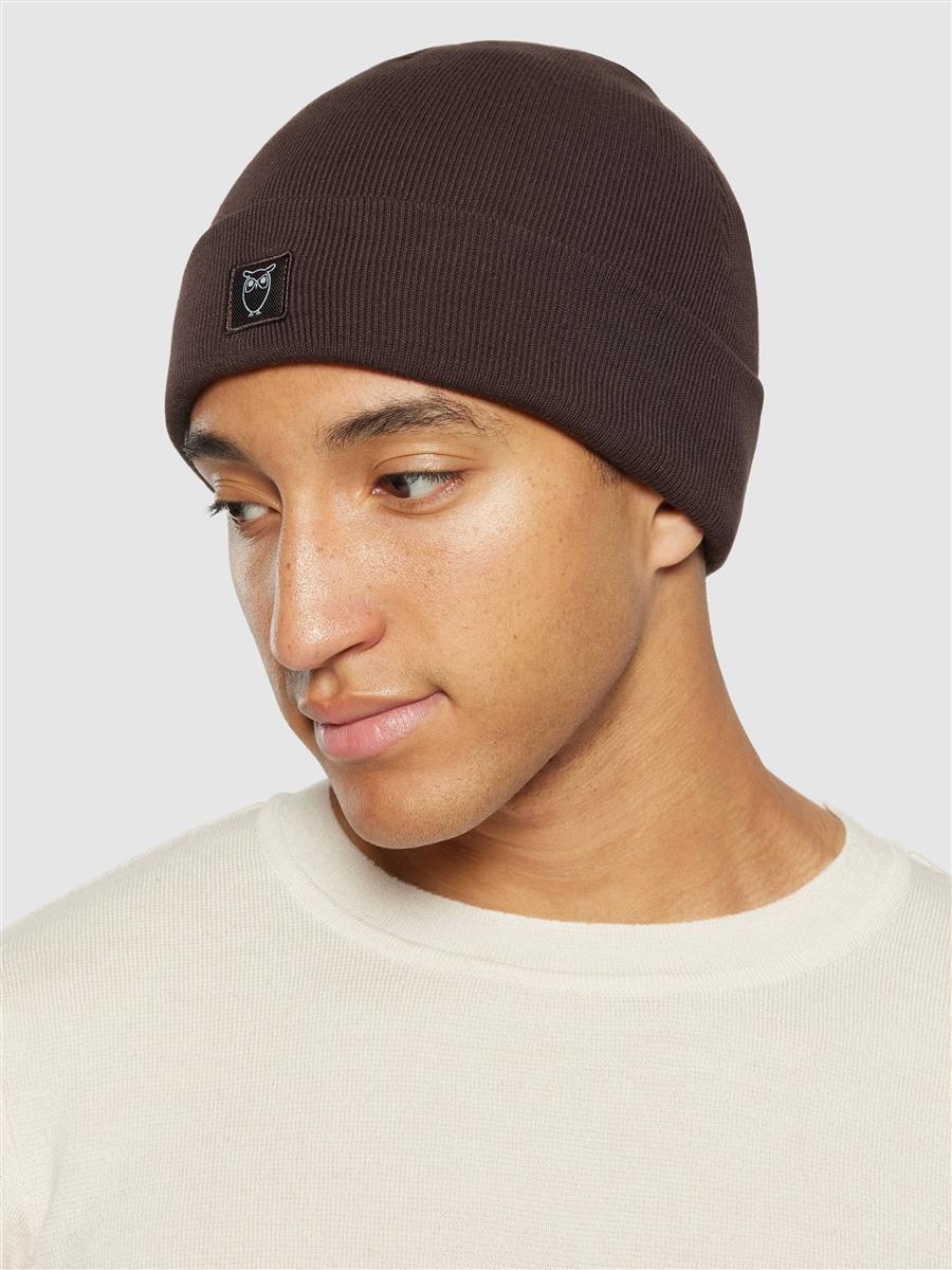 Knitted Rib Beanie