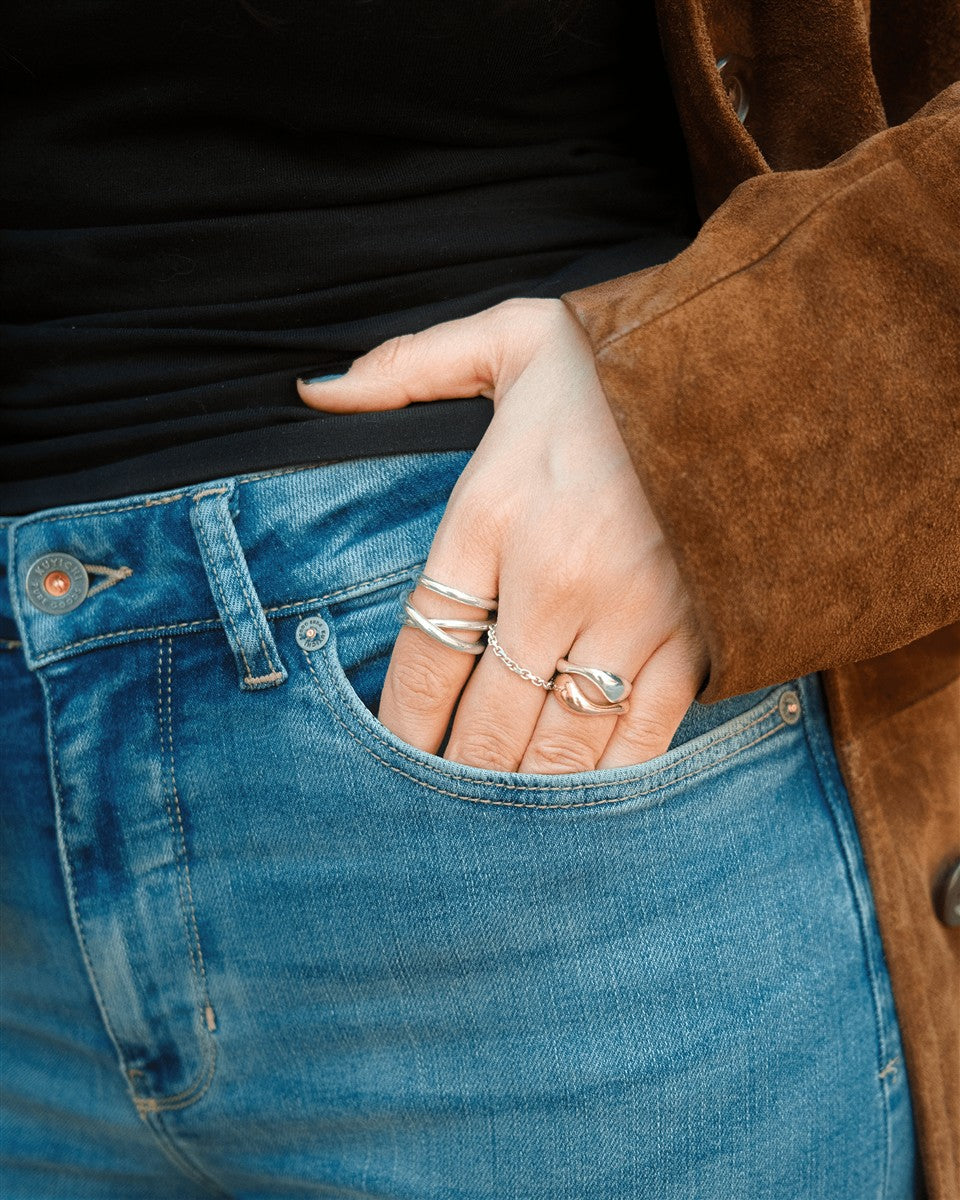 Lisette Flare Super Aged Blue