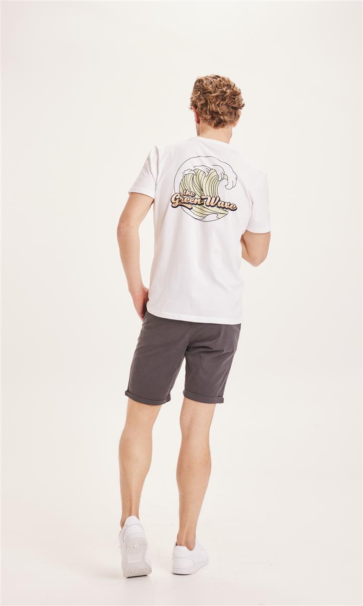 CHUCK regular chino poplin shorts