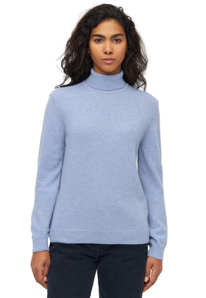 Lambswool Roll Neck