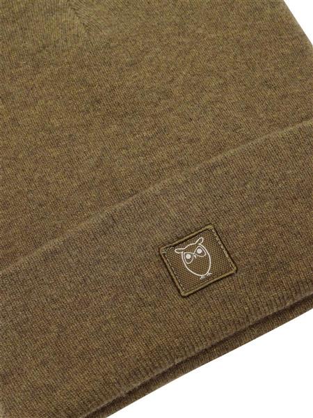 LEAF organic wool beanie