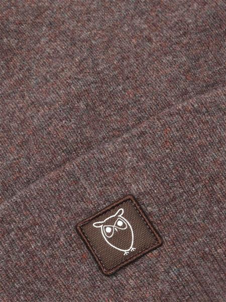 LEAF organic wool beanie
