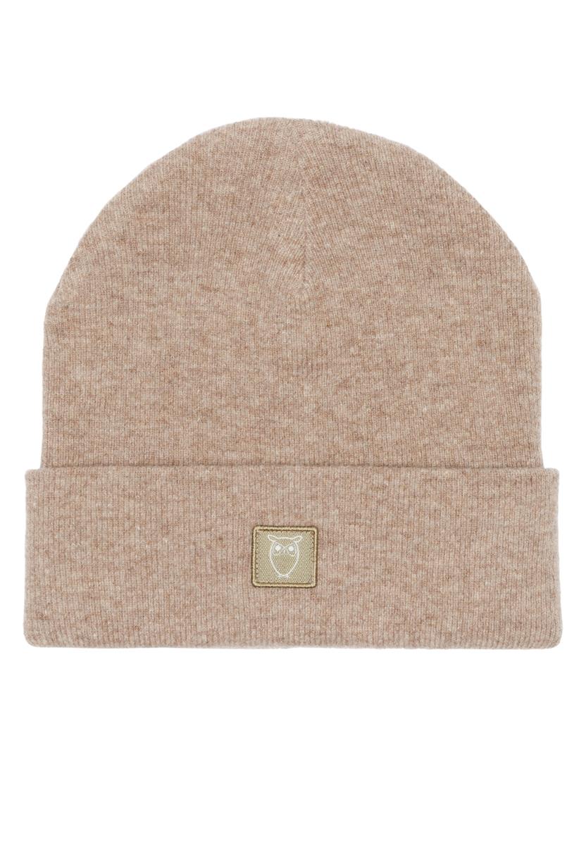 LEAF organic wool beanie