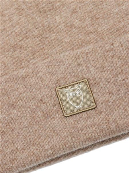 LEAF organic wool beanie