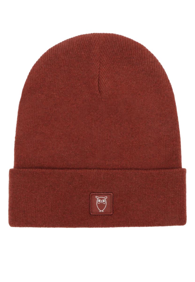 LEAF organic wool beanie
