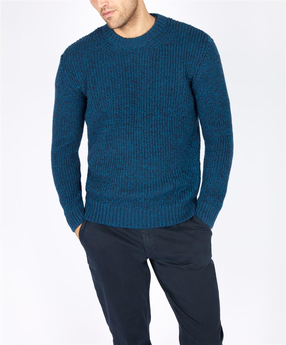 Crosshaven Ribbed Crew Neck Sweater