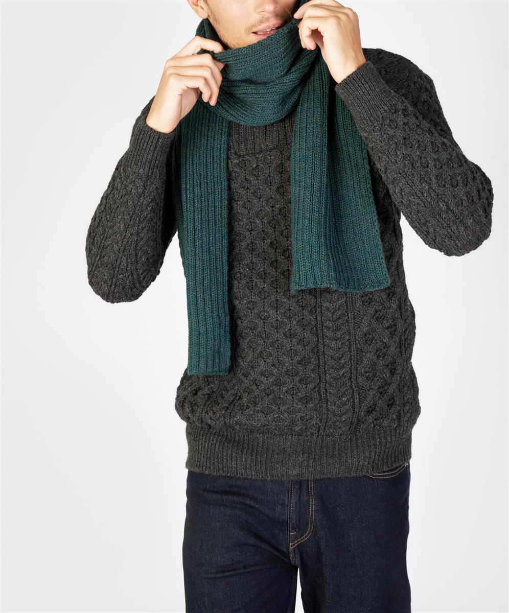 Ribbed Merino Scarf