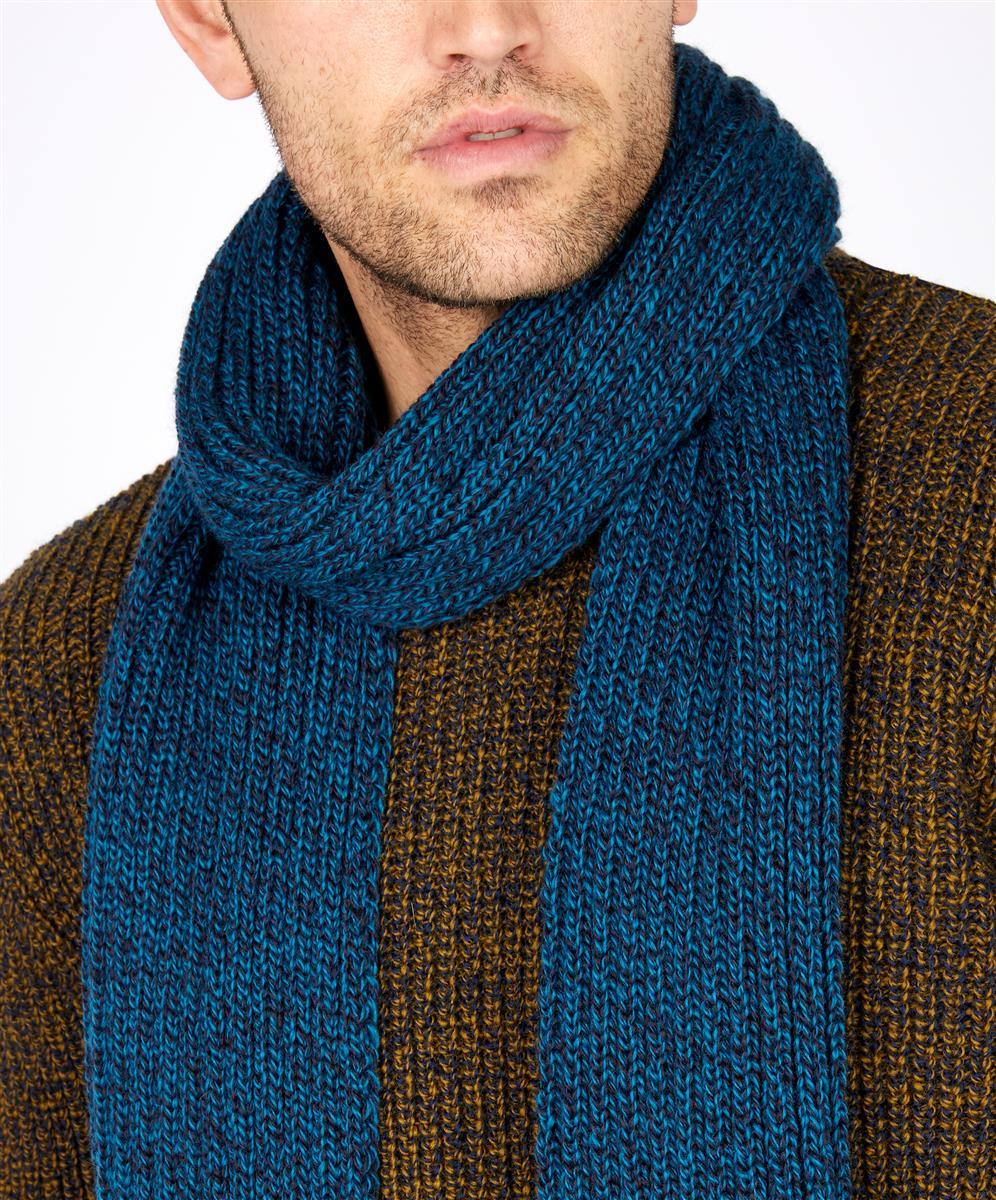 Ribbed Merino Scarf