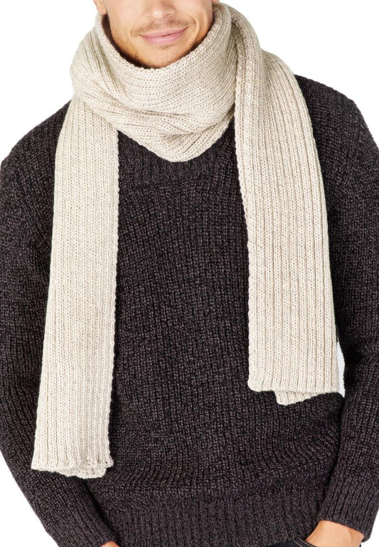Ribbed Merino Scarf