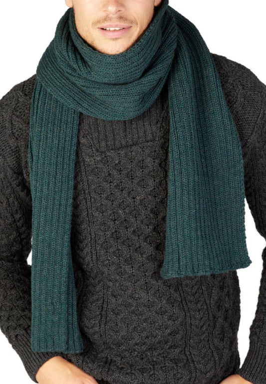Ribbed Merino Scarf