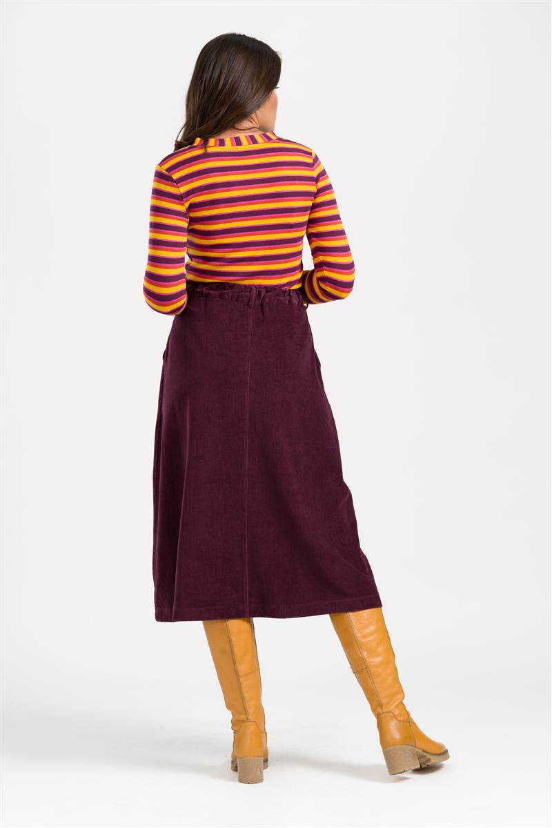 Isla Skirt Rib Velour