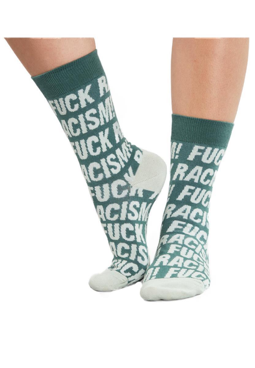 Socks Sigtuna Fuck Racism Pattern