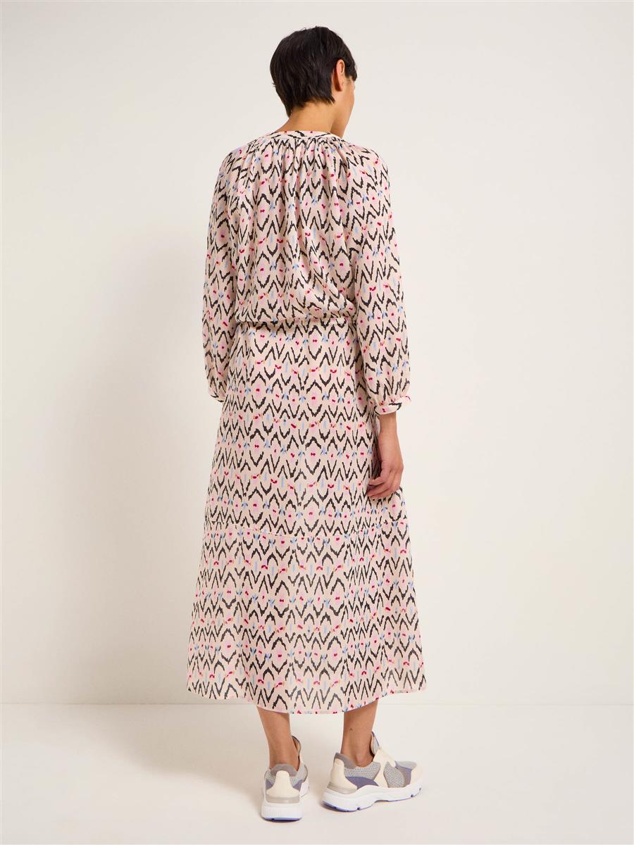 Midikleid, Print: ikat print