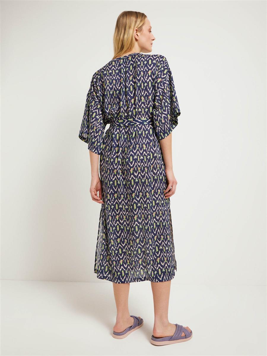 Kaftankleid, Print: ikat print