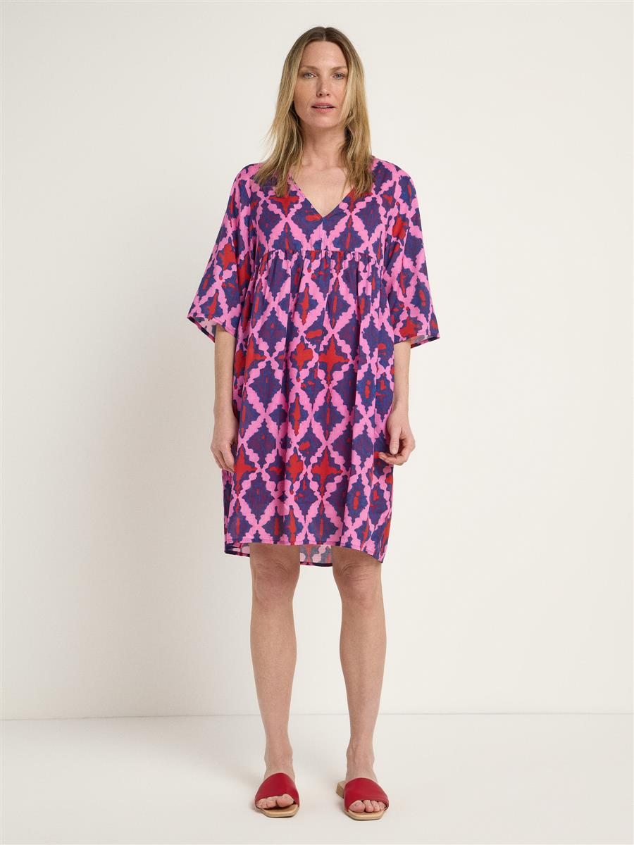 Kleid Mit Seide