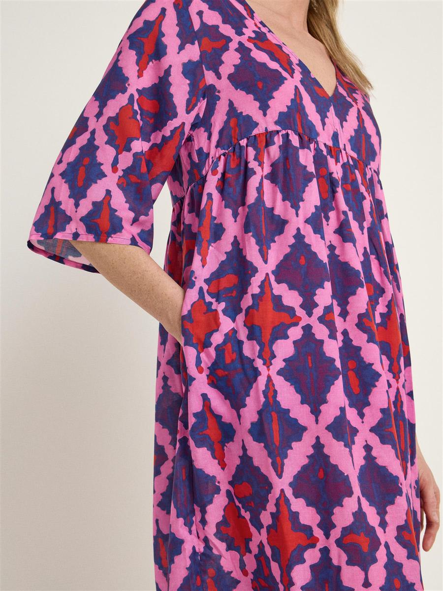 Kleid Mit Seide