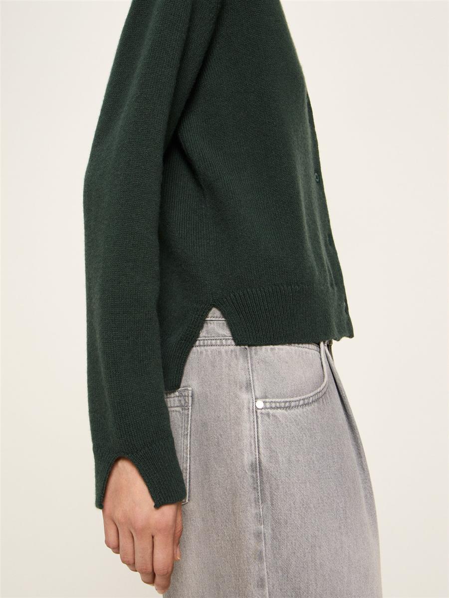 Boxy Strickjacke