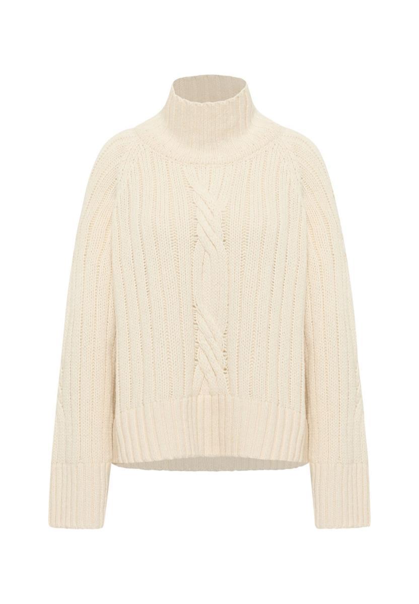Rippenpullover Oversized