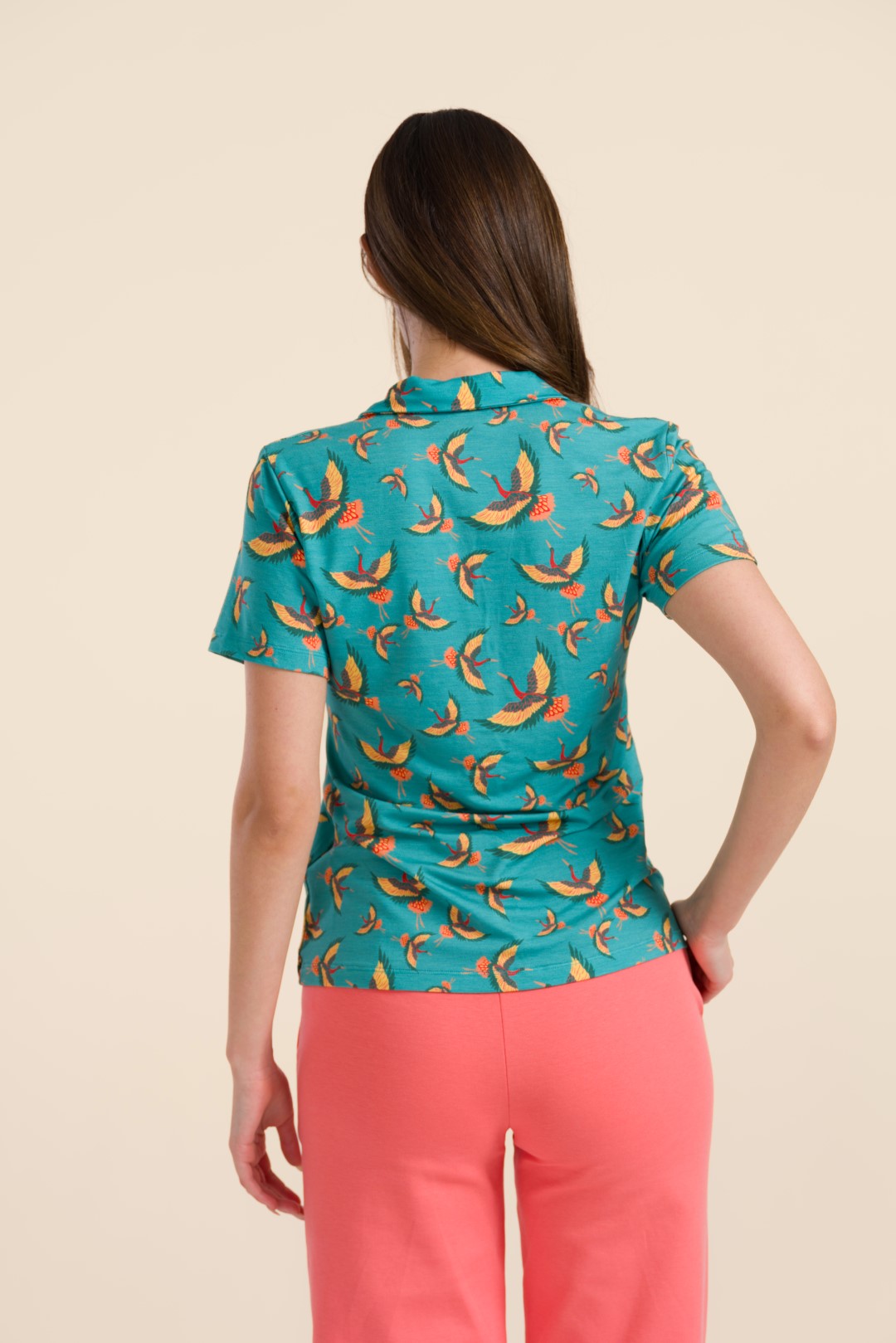 Lena Blouse Short Sleeve