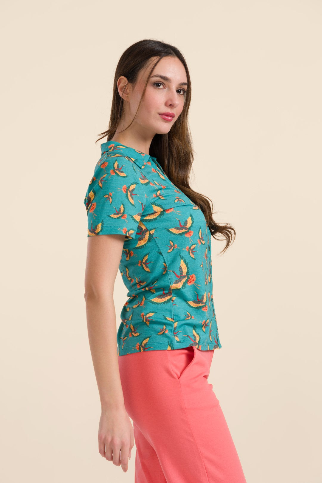 Lena Blouse Short Sleeve
