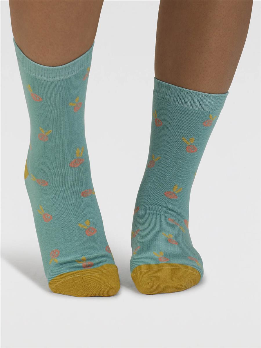 Mapel Floral Bamboo Socks
