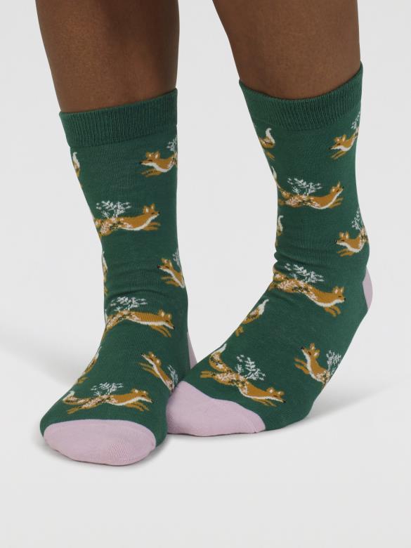 Yaella Woodlands Organic Cotton 4 Pack Sock Box