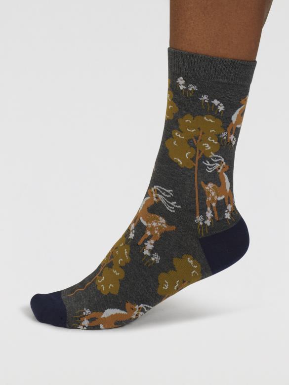 Yaella Woodlands Organic Cotton 4 Pack Sock Box