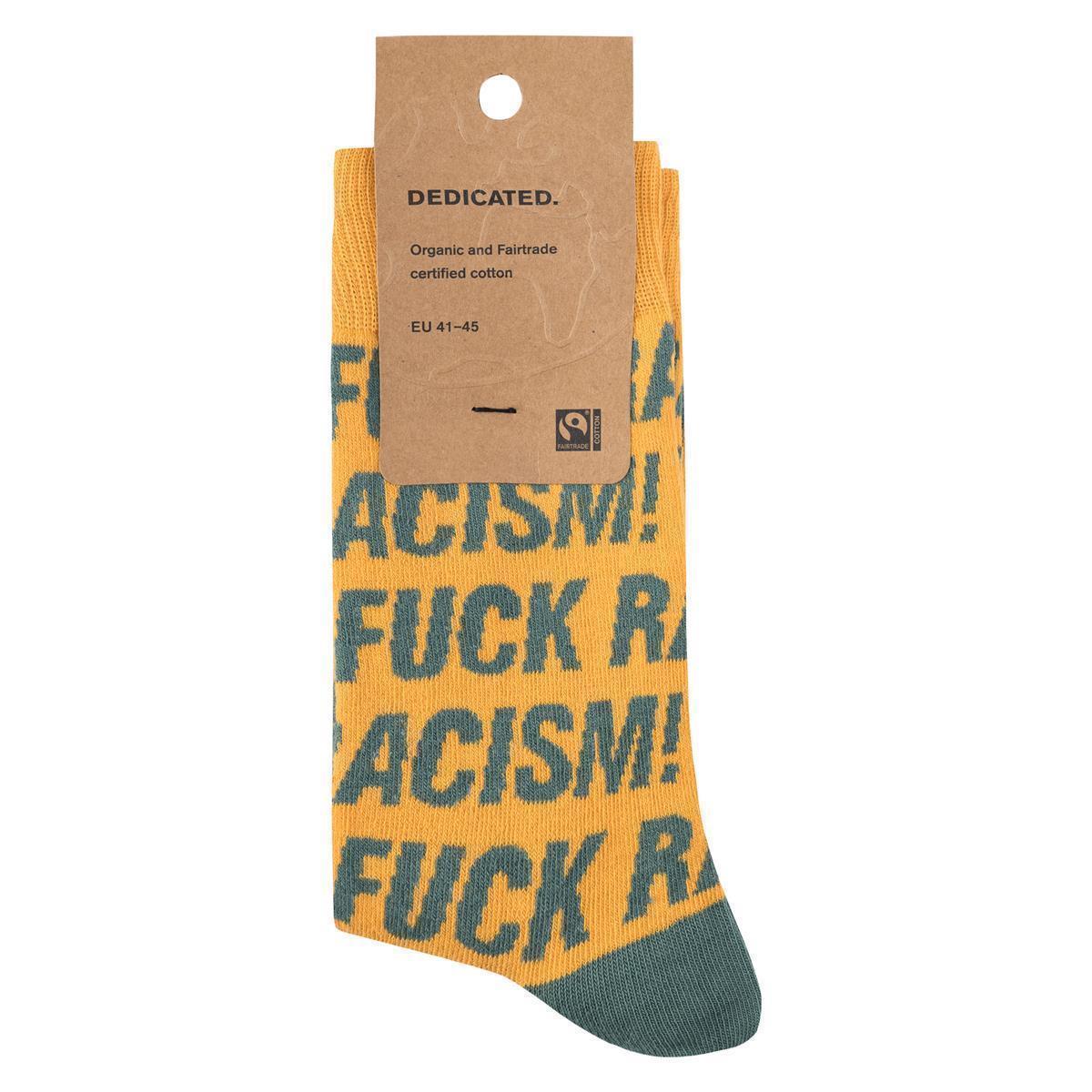 Socks Sigtuna Fuck Racism Pattern