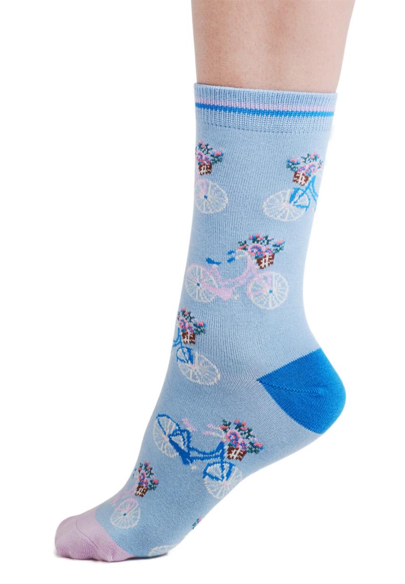 Rosette Bike Bamboo Socks