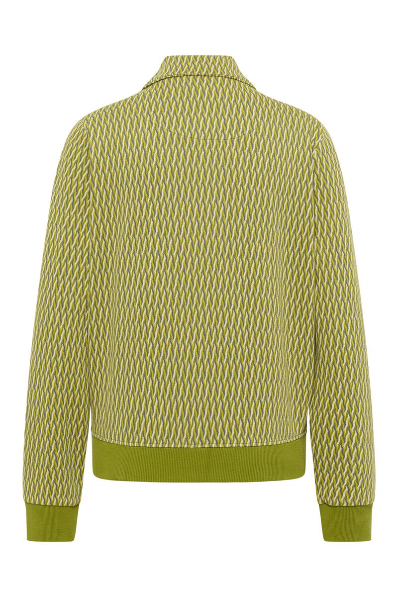Gestrickte Jacke Im Retro-Look