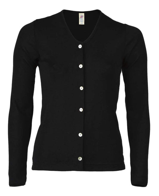 Engel Cardigan aus Bio-Wolle und Seide mit GOTS Zertifikat