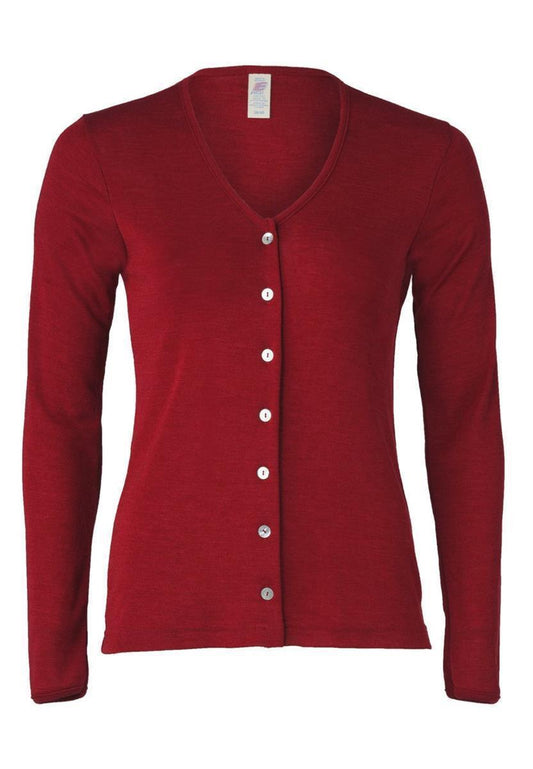 Engel Cardigan aus Bio-Wolle und Seide mit GOTS Zertifikat