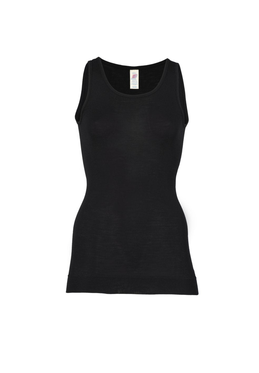 Engel Long-Shirt ärmellos aus Bio-Wolle und Seide mit GOTS Zertifikat