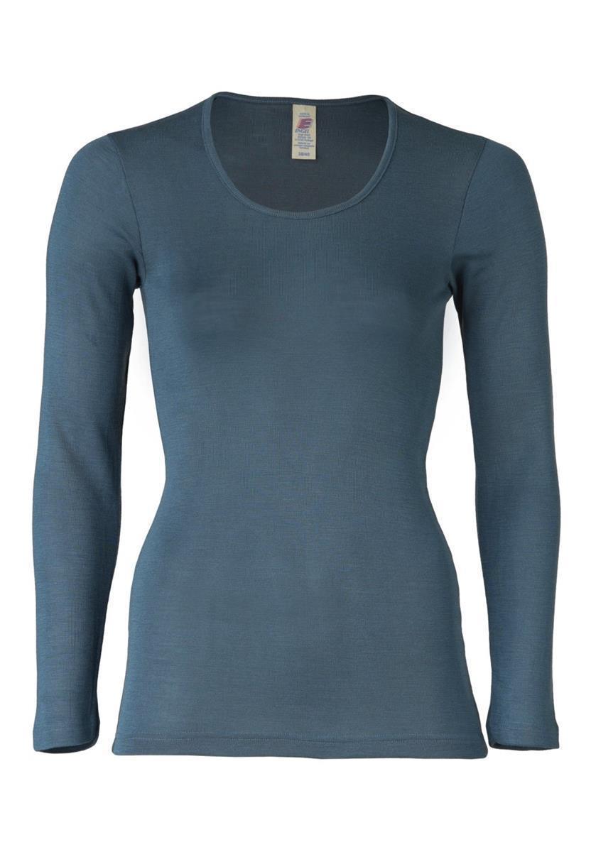 Engel Langarm-Shirt aus Bio-Wolle und Seide bei Marlowe nature