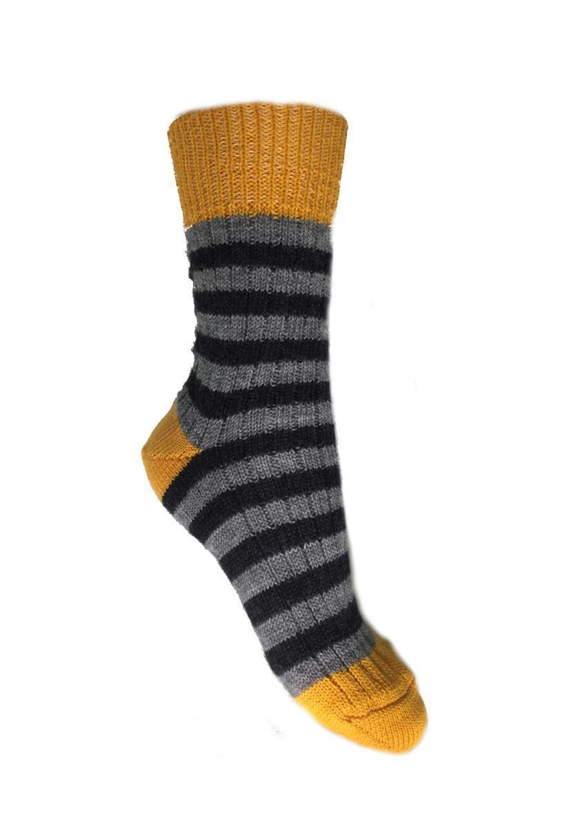 Ringelsocke dreifarbig