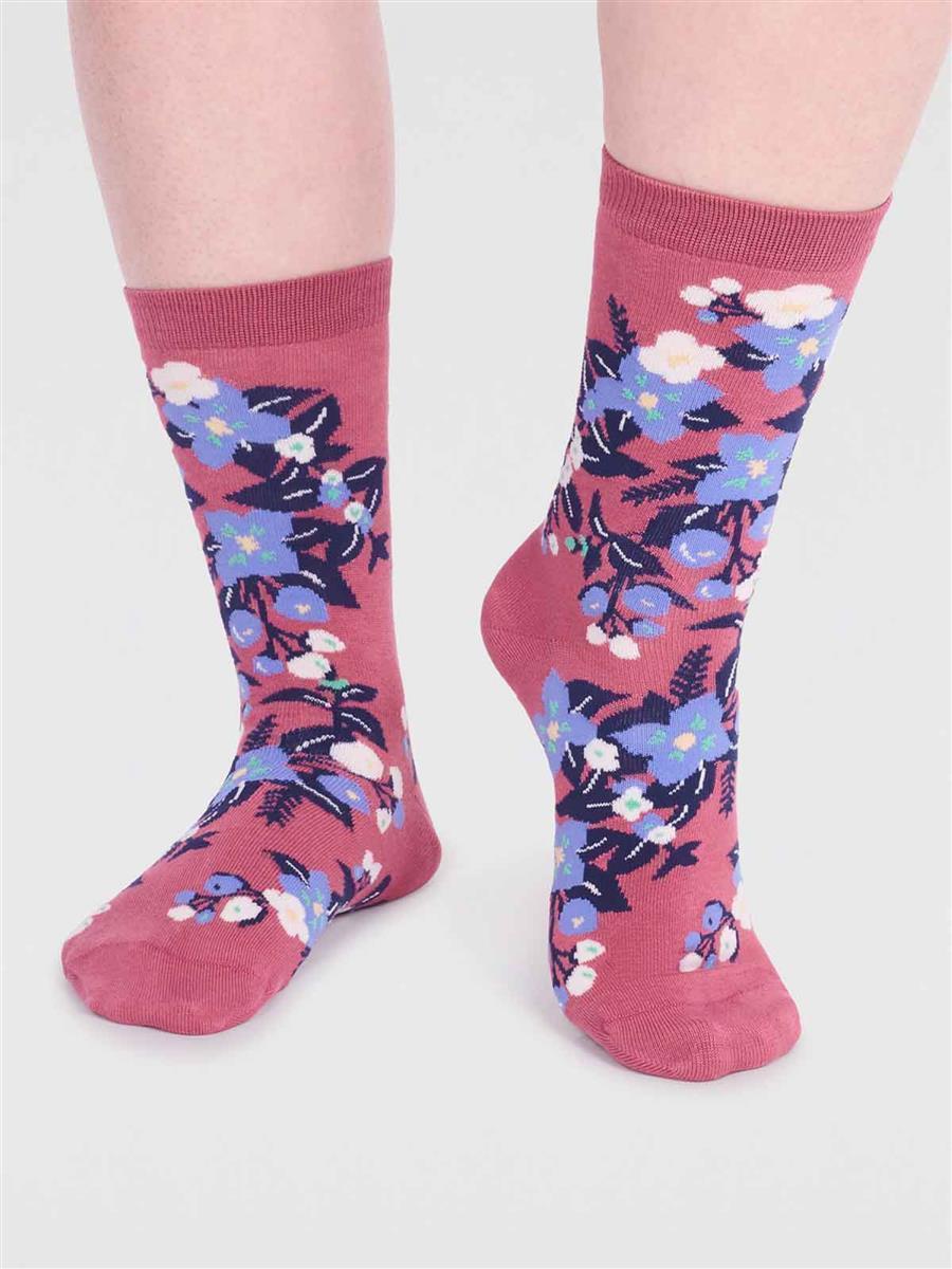 Arya Floral Socks