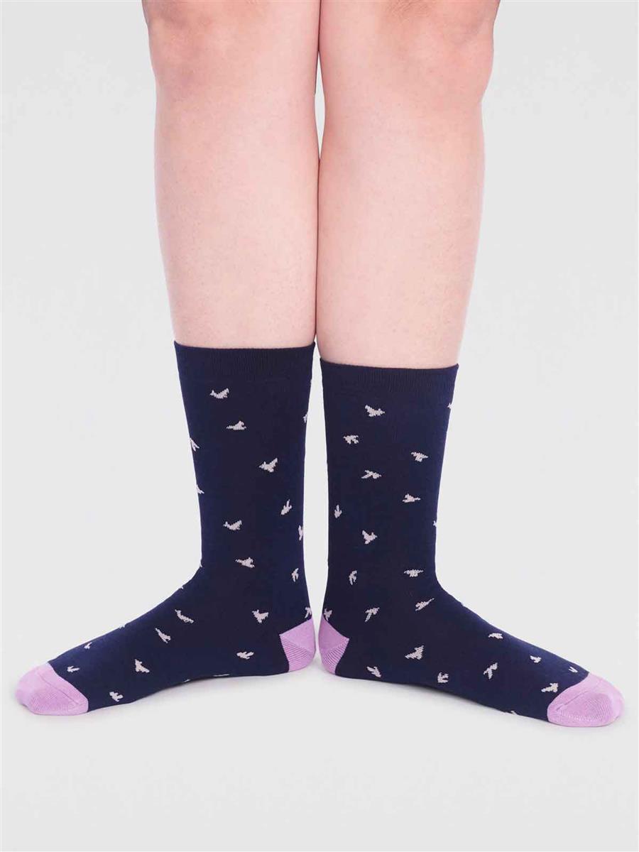 Wren Bird Socks